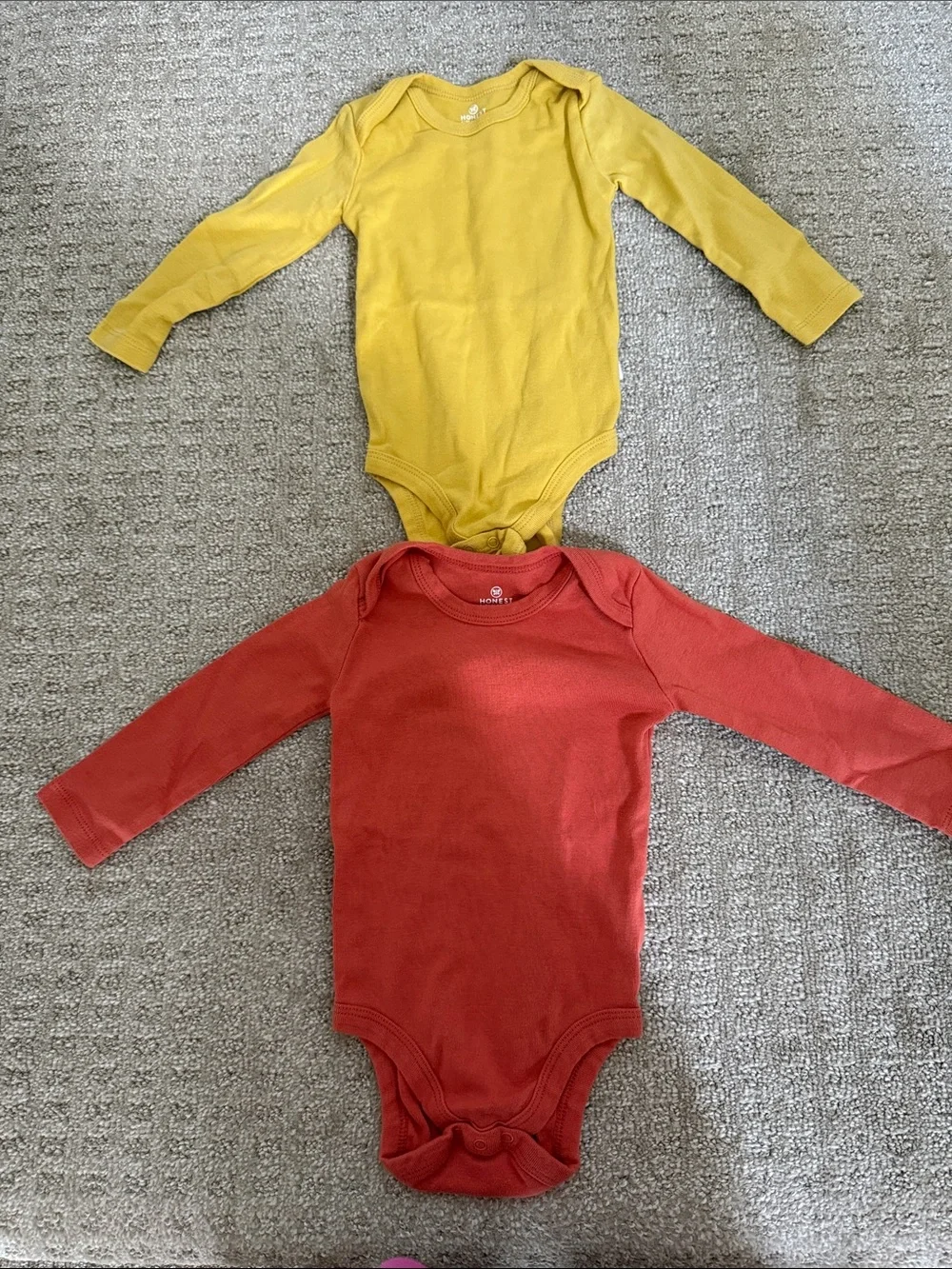 Honest Baby Long Sleeve Bodysuits